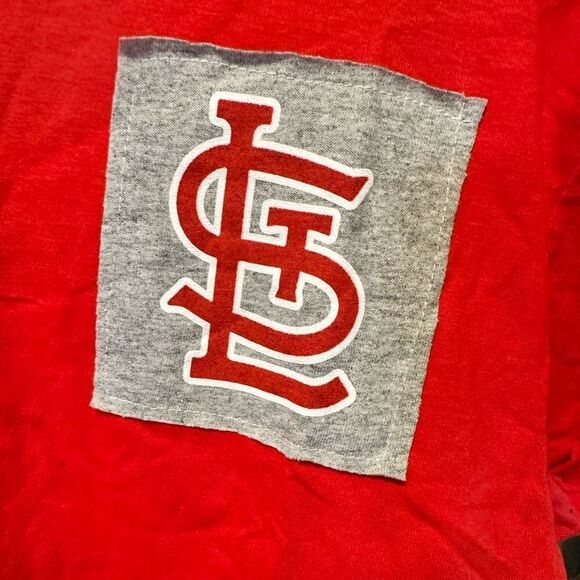 NWT Refried Apparel Women’s MLB Red St Louis Cardinals Crop Top - Size Medium - Picture 3 of 10